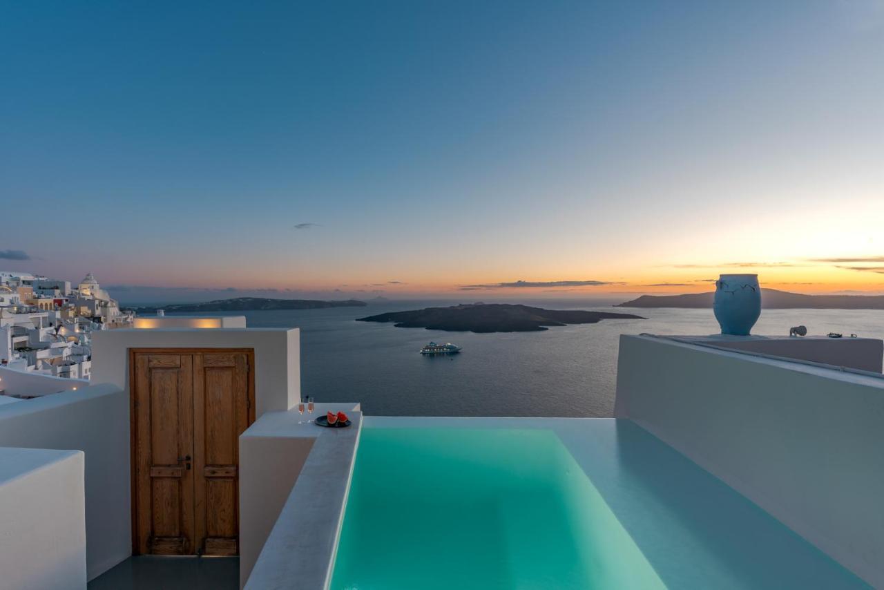 Thera Villas Fira  Exteriér fotografie