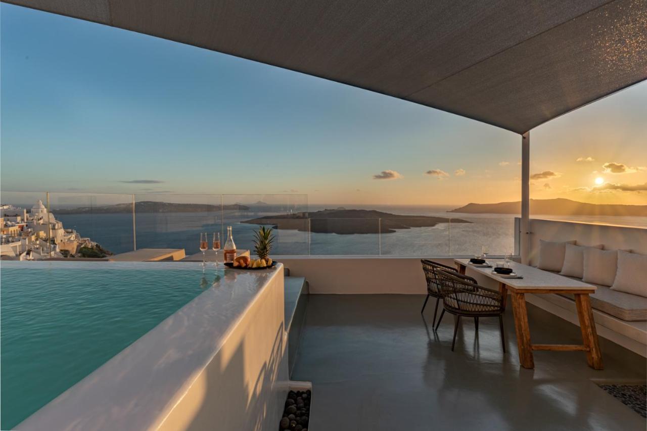 Thera Villas Fira  Exteriér fotografie