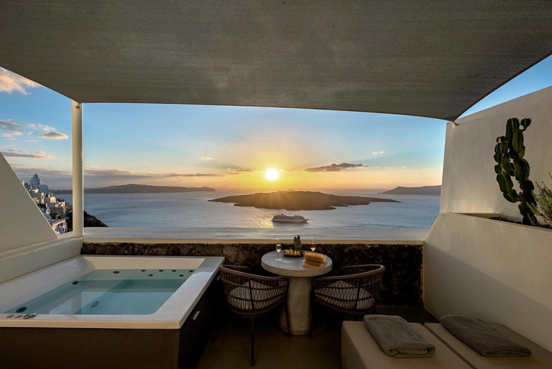 Thera Villas Fira  Exteriér fotografie
